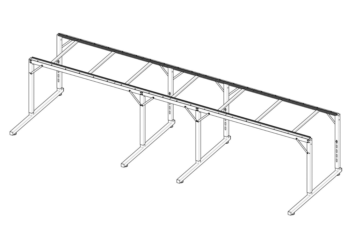 HQ Loft Frame 2' Extension