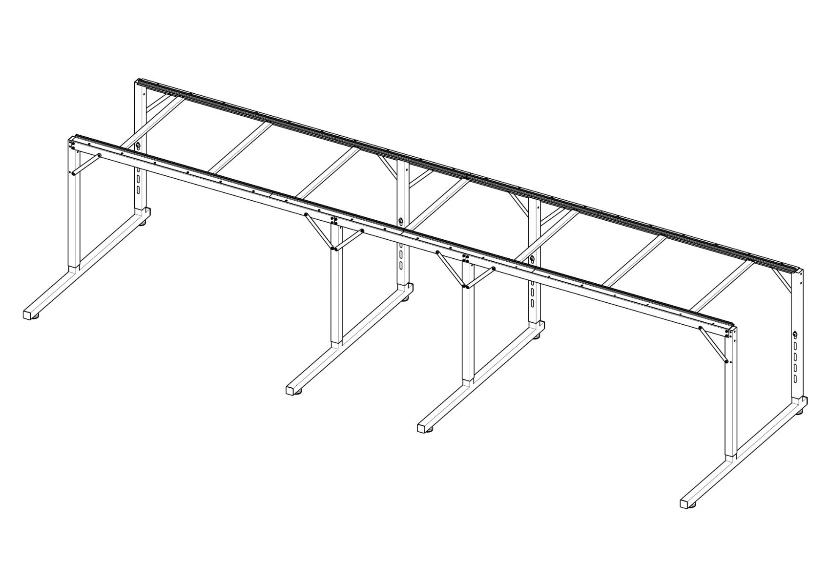 HQ Loft Frame 2' Extension