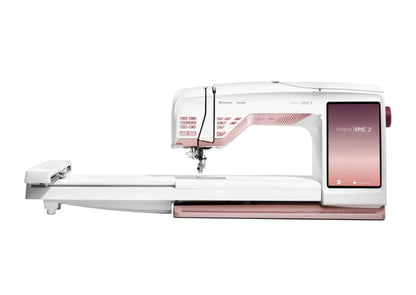 Husqvarna Viking Designer Epic 2 Sewing, Quilting & Embroidery Machine - Quality Sewing & Vacuum