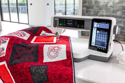 Janome Continental M17 Professional Sewing, Quilting, & Embroidery Machine - Quality Sewing & Vacuum