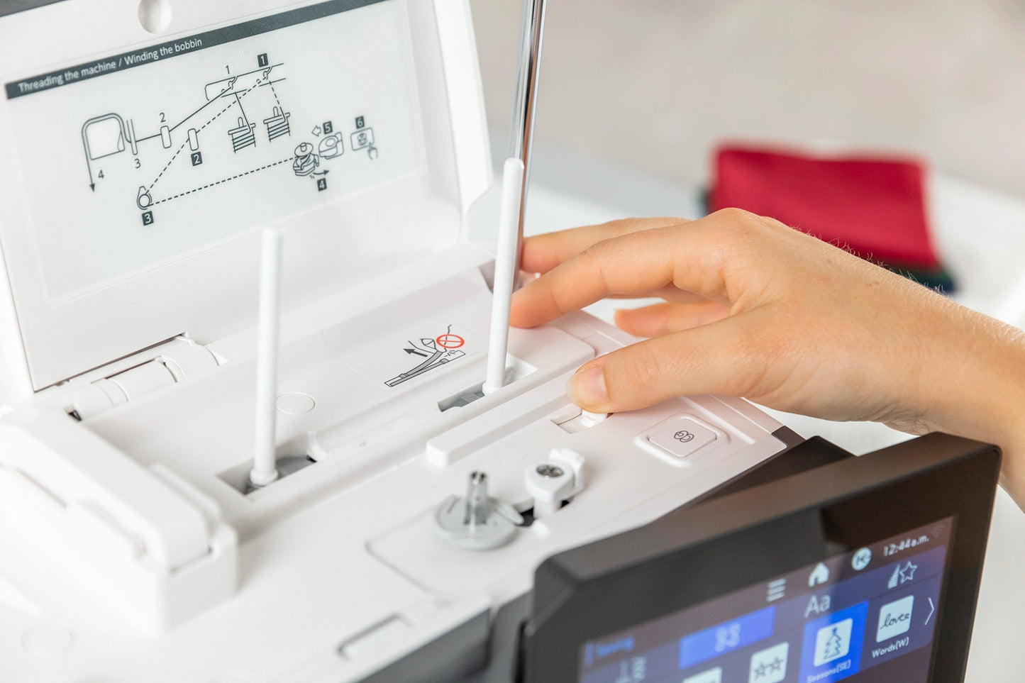 Janome Continental M17 Professional Sewing, Quilting, & Embroidery Machine - Quality Sewing & Vacuum