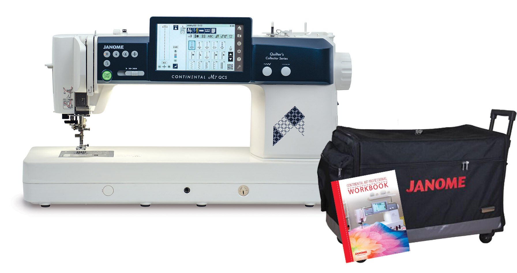 Janome Continental M7 Special Edition Quilter's Collector Series Professional Sewing and Quilting Machine