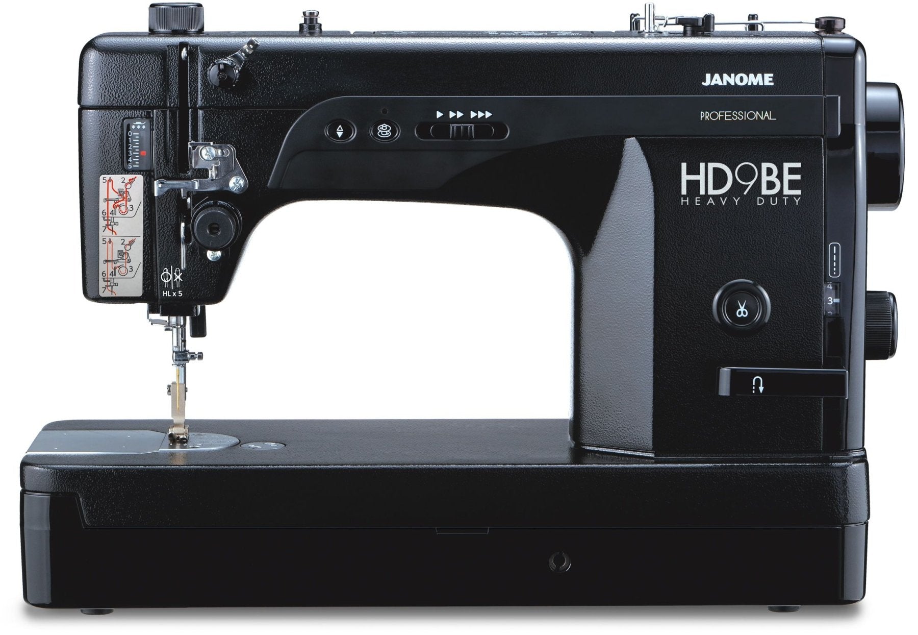 Janome HD9 Sewing and Quilting Machine - Black