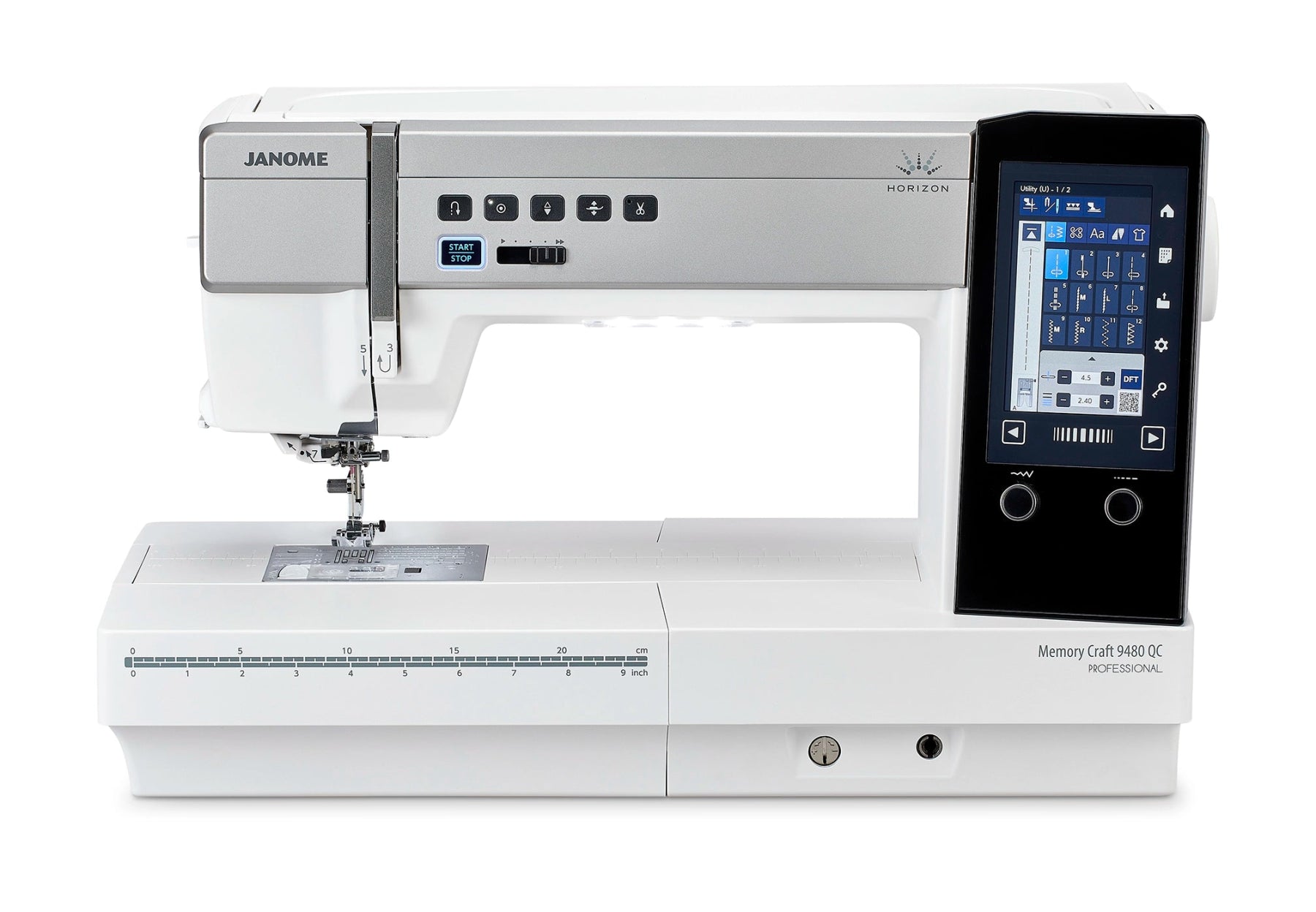 Janome Horizon Memory Craft 9480QC Professional Sewing & Quilting Machine