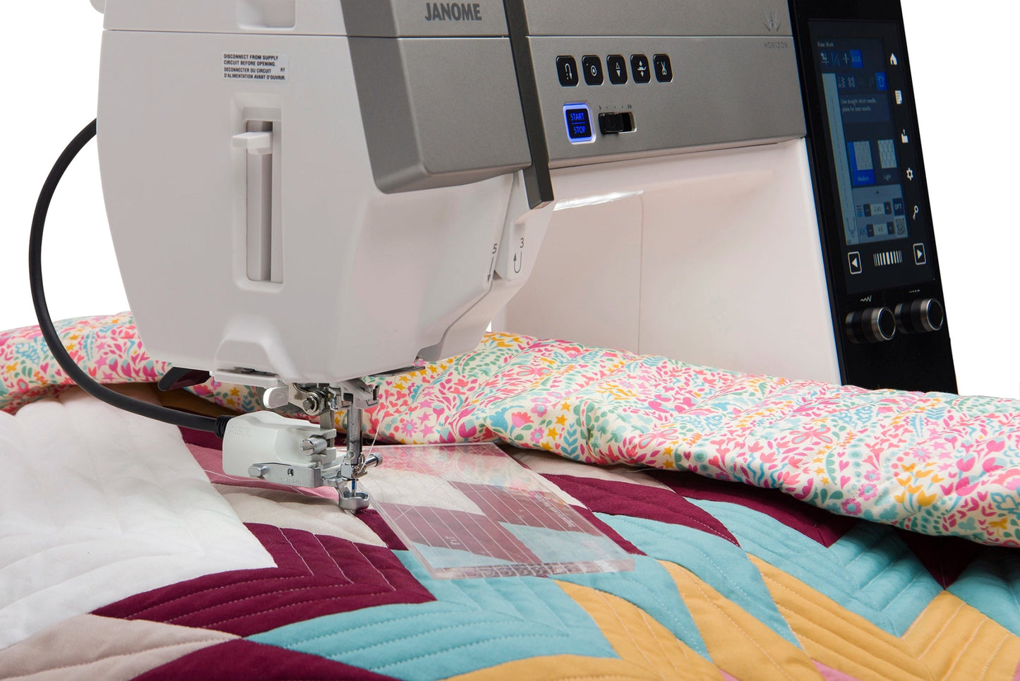 Janome Horizon Memory Craft 9480QC Professional Sewing & Quilting Machine - Quality Sewing & Vacuum