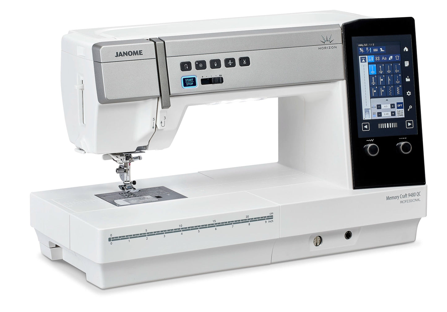 Janome Horizon Memory Craft 9480QC Professional Sewing & Quilting Machine - Quality Sewing & Vacuum