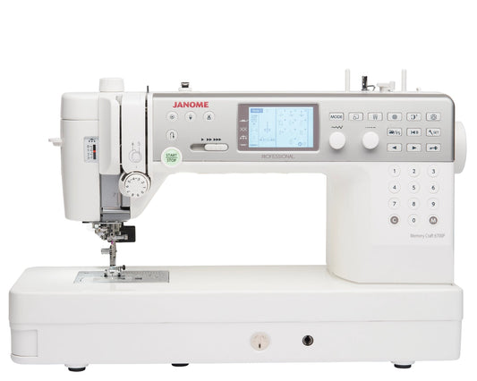 Janome Memory Craft 6700P Sewing and Quilting Machine - Quality Sewing & Vacuum