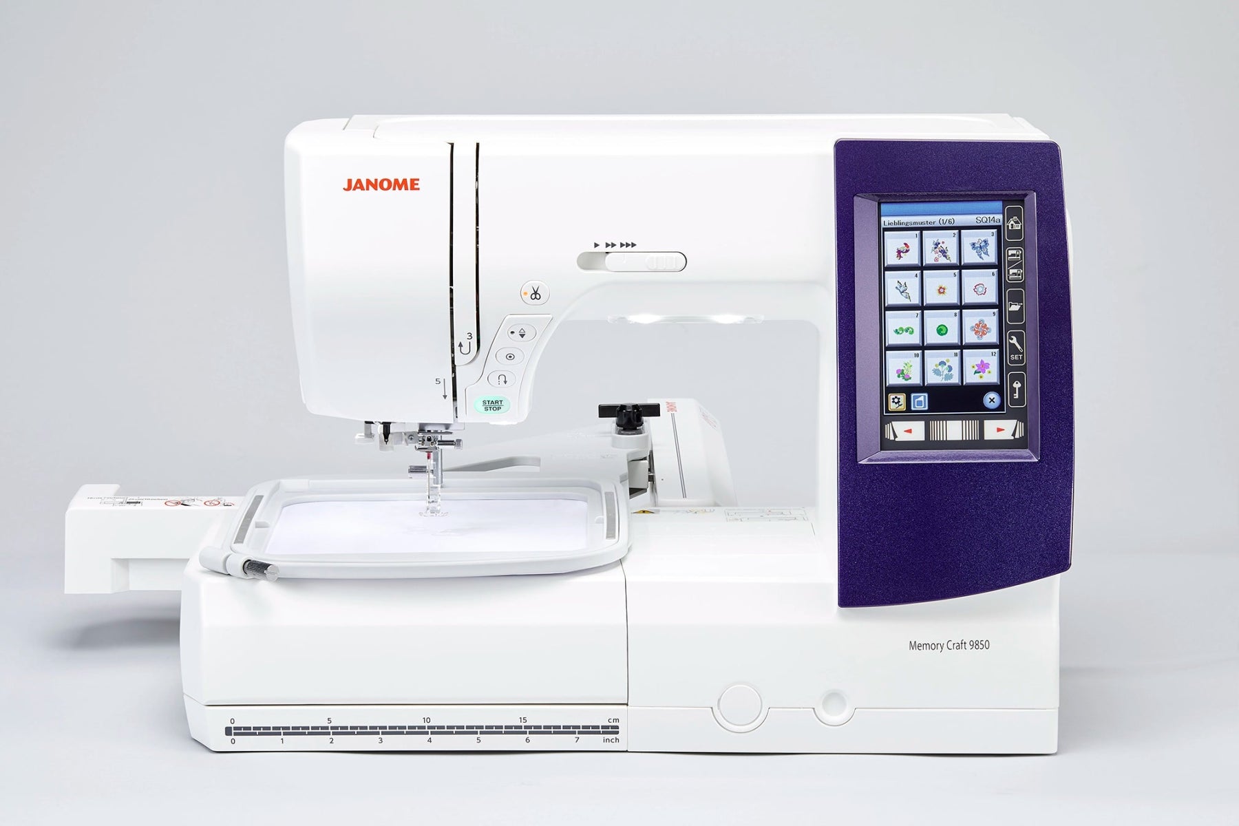 Janome Memory Craft 9850 Sewing, Embroidery, and Quilting Machine