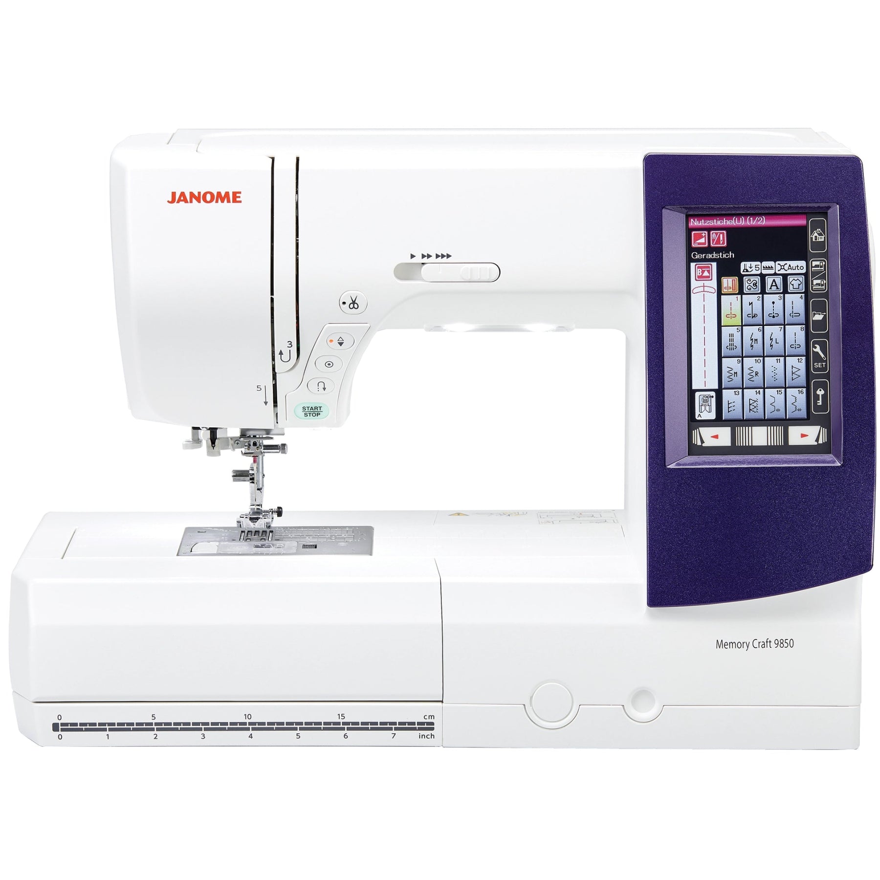 Janome Memory Craft 9850 Sewing, Embroidery, and Quilting Machine