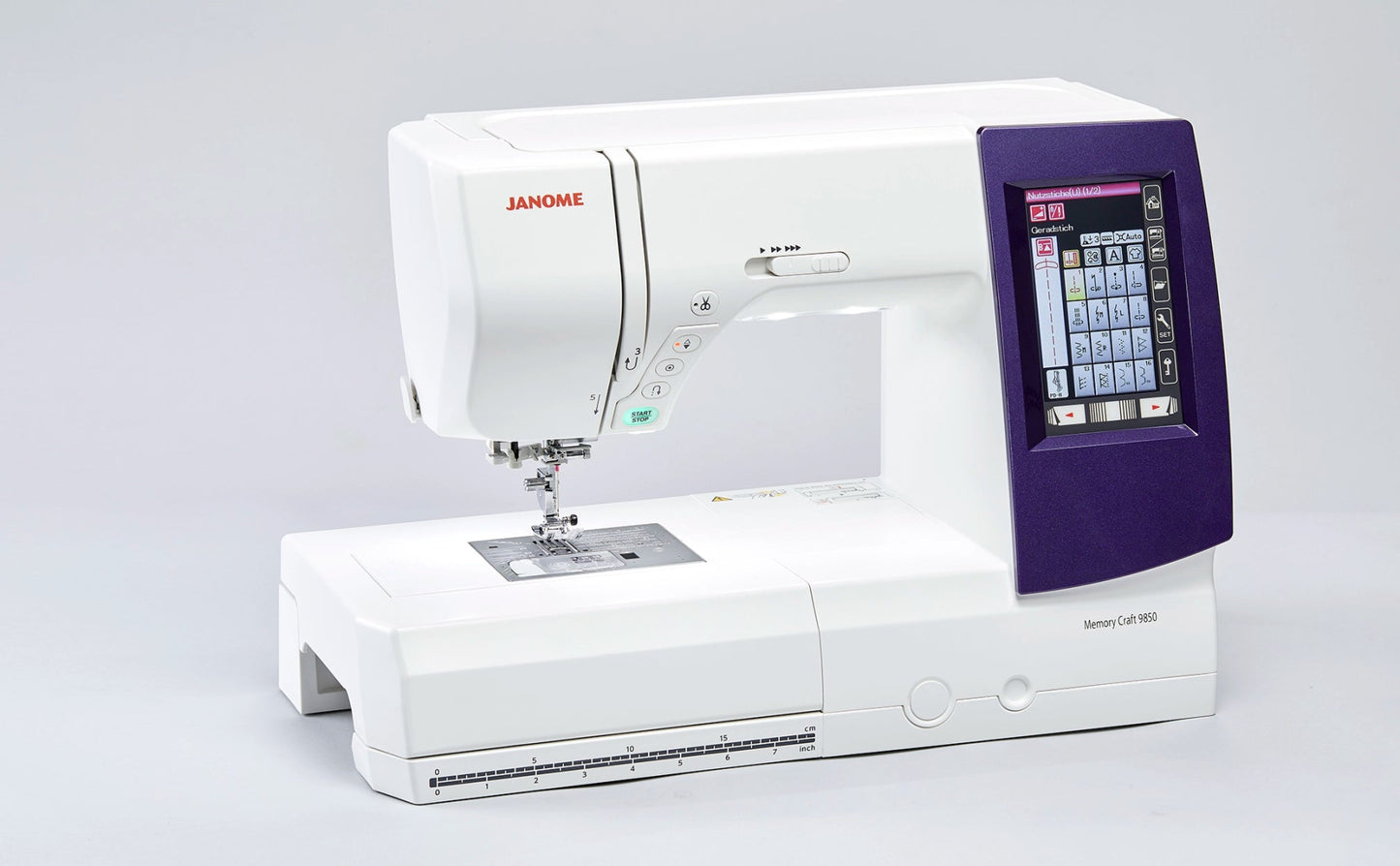 Janome Memory Craft 9850 Sewing, Embroidery, and Quilting Machine - Quality Sewing & Vacuum