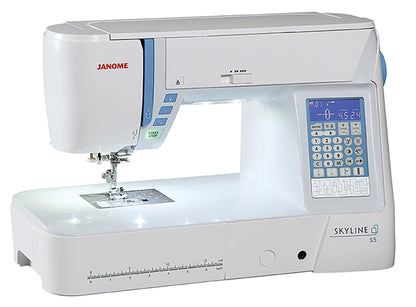 Janome Skyline S5 Sewing Machine - Quality Sewing & Vacuum