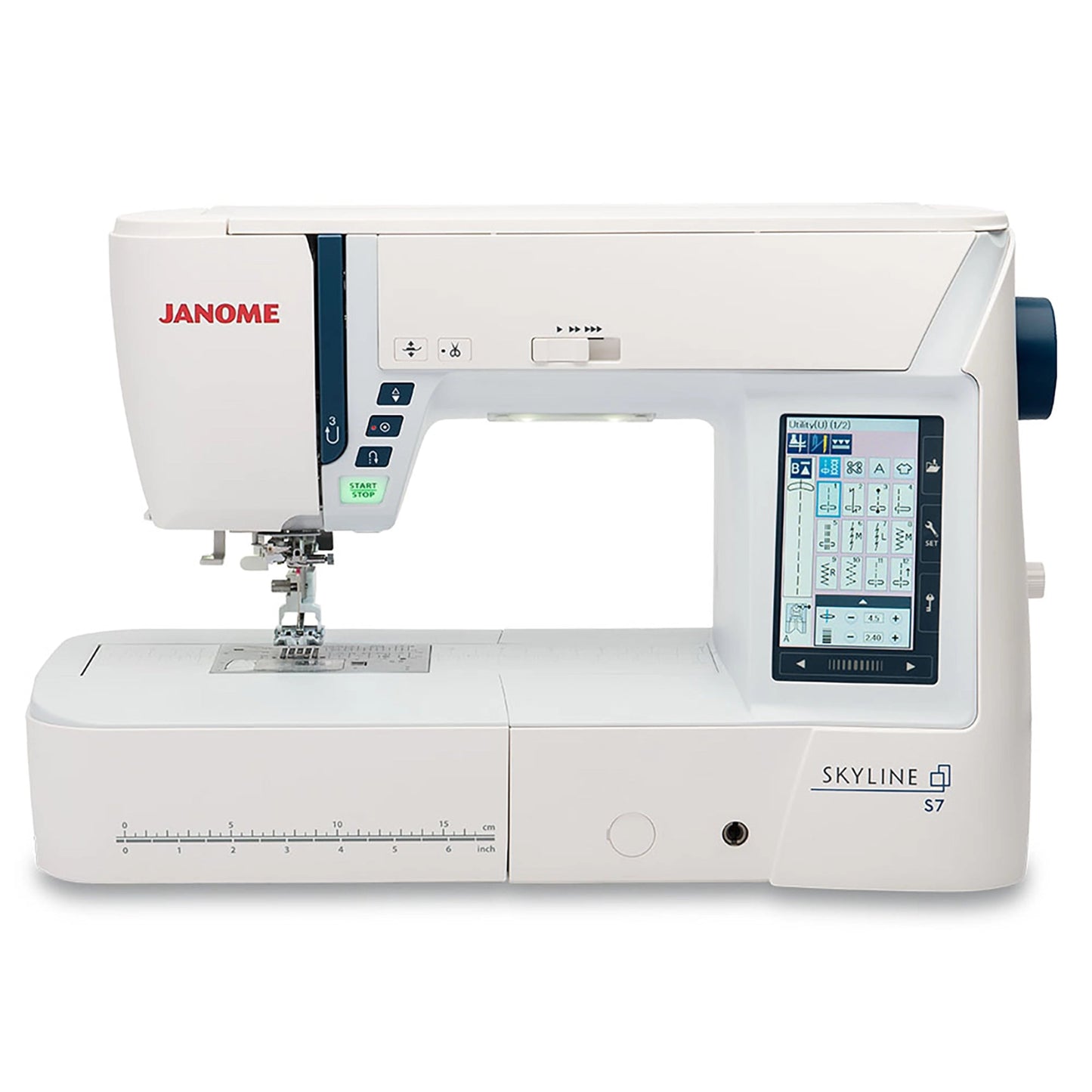 Janome Skyline S7 Sewing & Quilting Machine - Quality Sewing & Vacuum