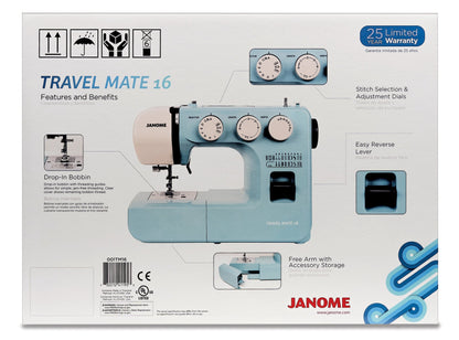 Janome Travel Mate 16 Sewing Machine - Quality Sewing & Vacuum