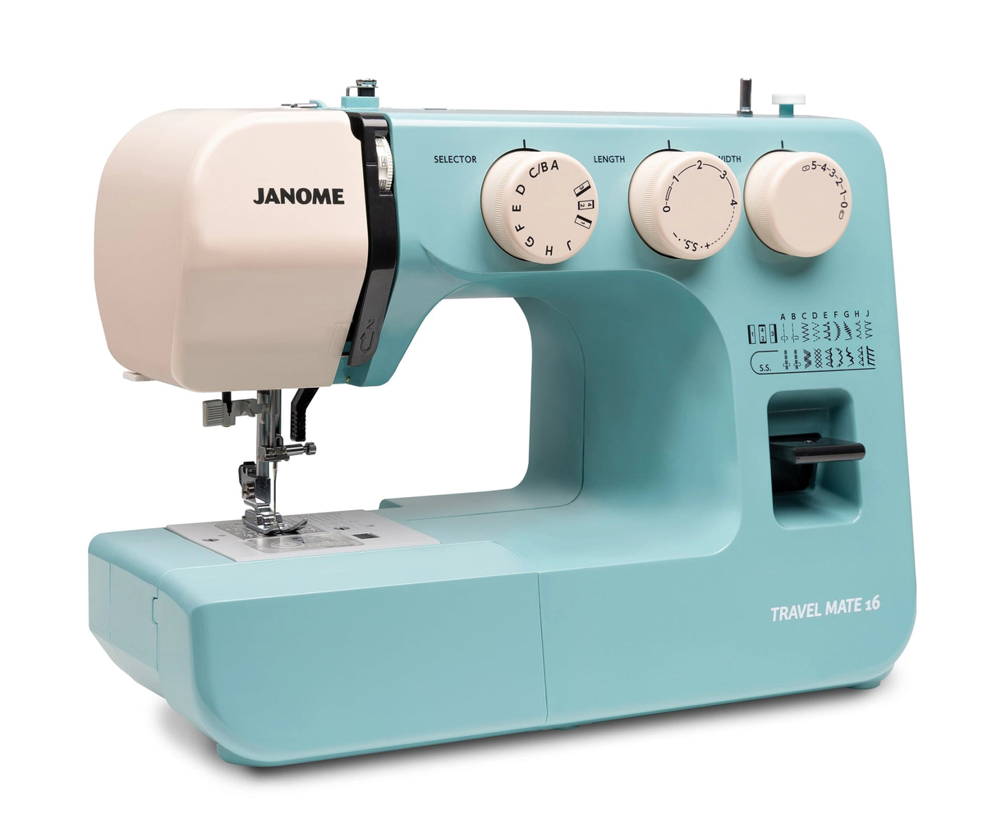 Janome Travel Mate 16 Sewing Machine - Quality Sewing & Vacuum