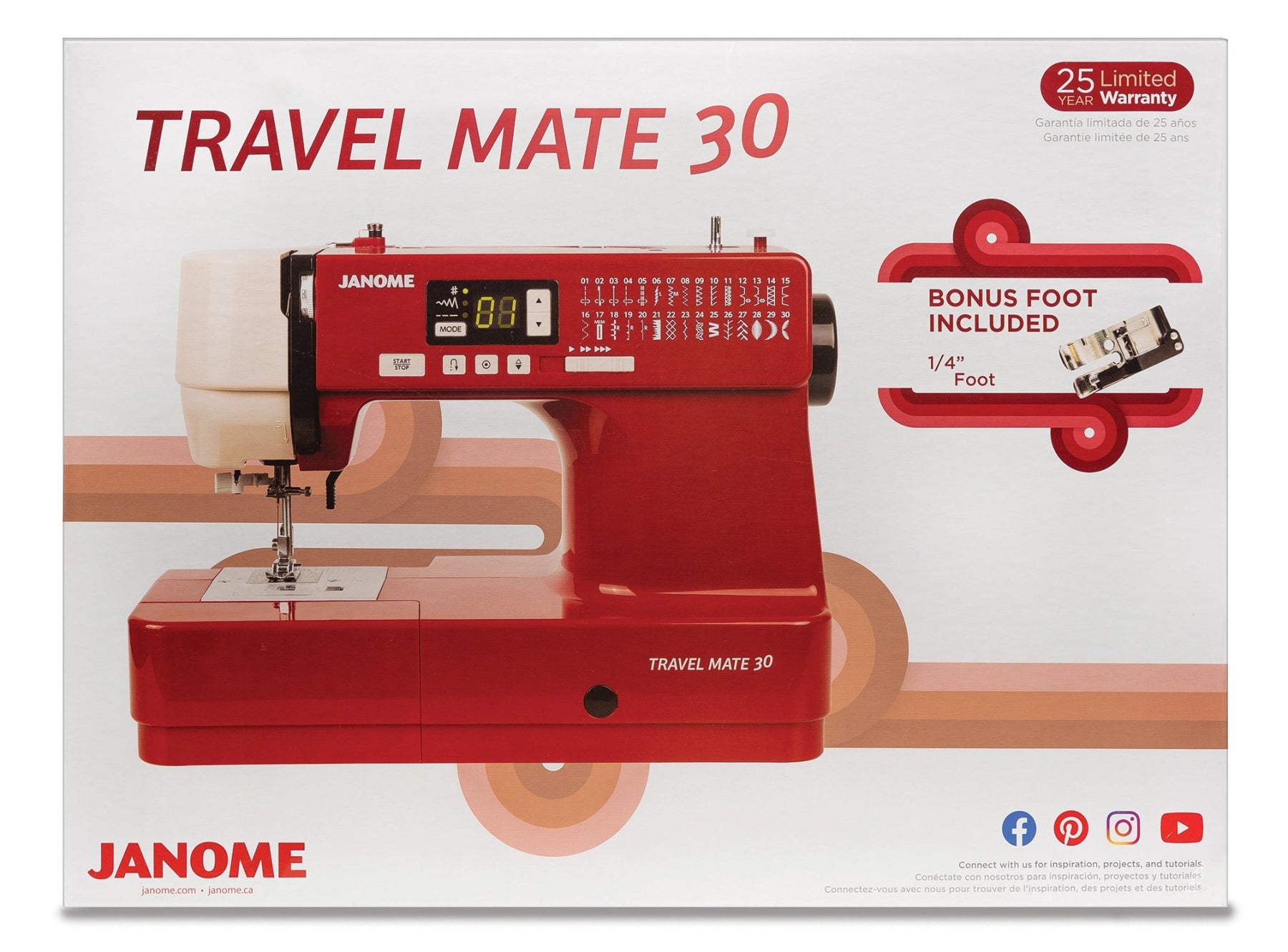 Janome Travel Mate 30 Sewing Machine