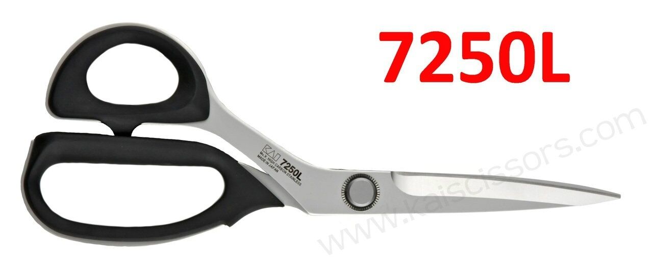 Kai 7250L 10 Inch Left-Handed Professional Shears | Quality Sewing