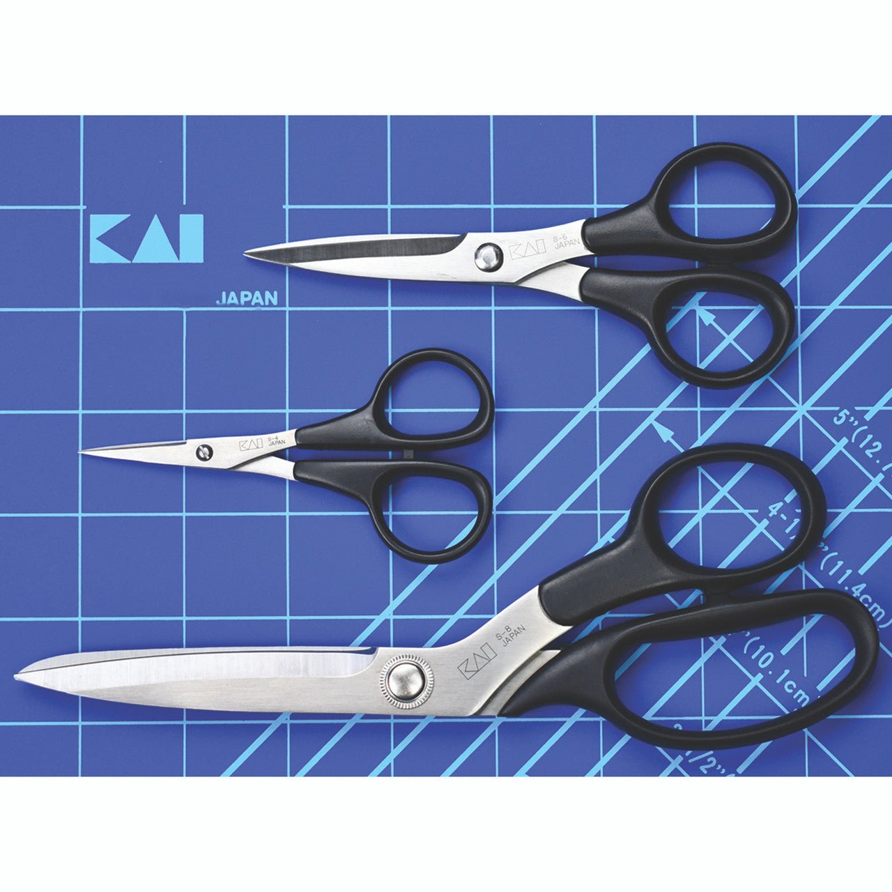 Kai S-Series 3 Piece Scissor Set - Quality Sewing & Vacuum