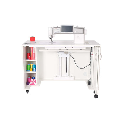 Kangaroo MOD Electric Sewing Cabinet and Embroidery Storage Cabinet Studio Set - Quality Sewing & Vacuum