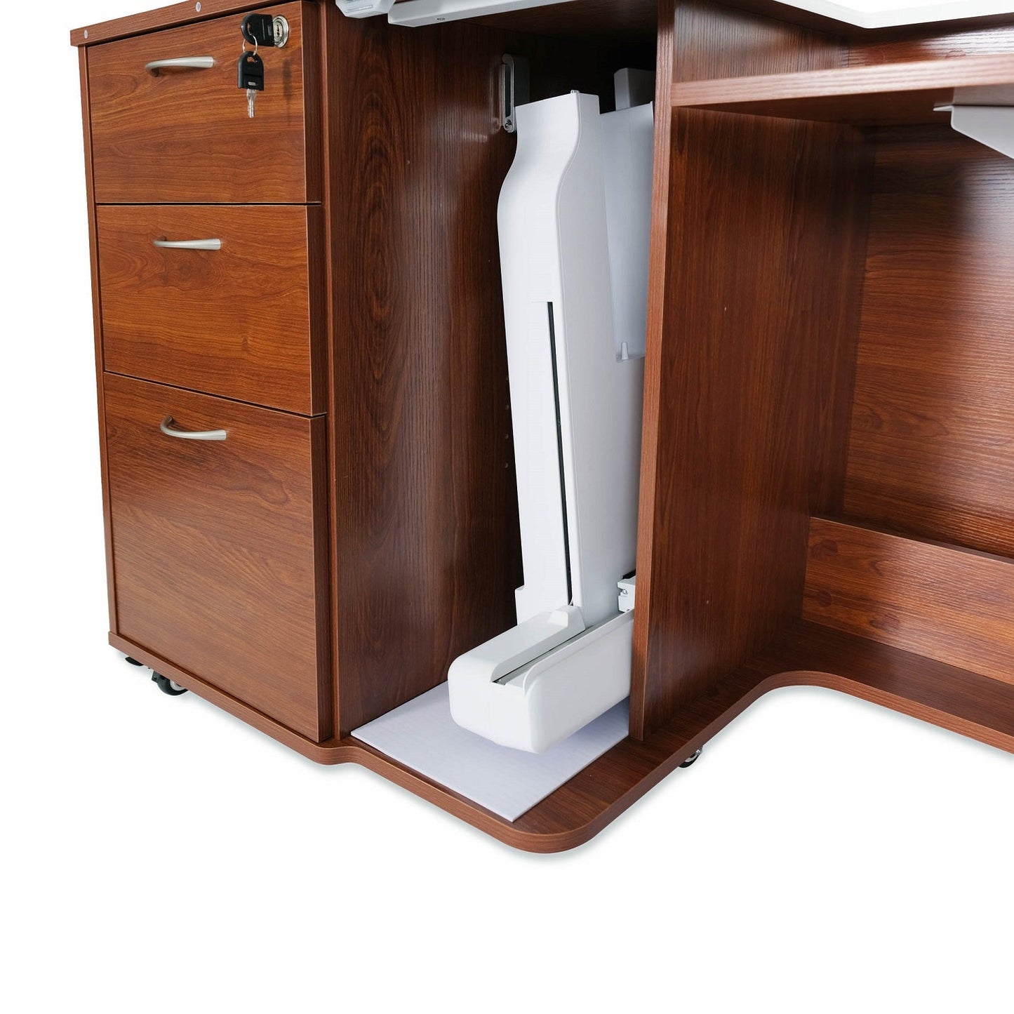 Kangaroo Sydney Sewing Cabinet with Electric Lift - Quality Sewing & Vacuum