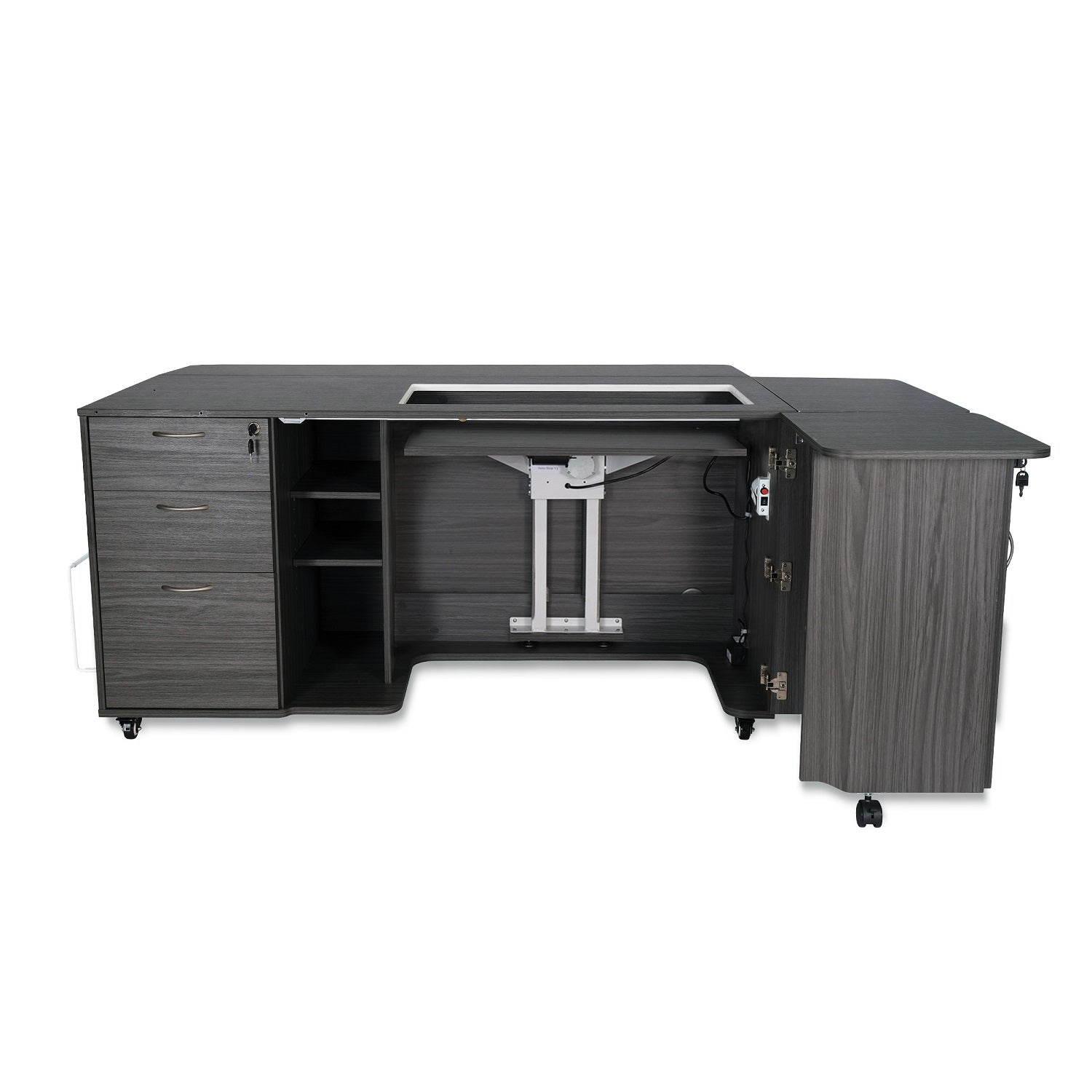 Kangaroo Sydney Sewing Cabinet with Electric Lift