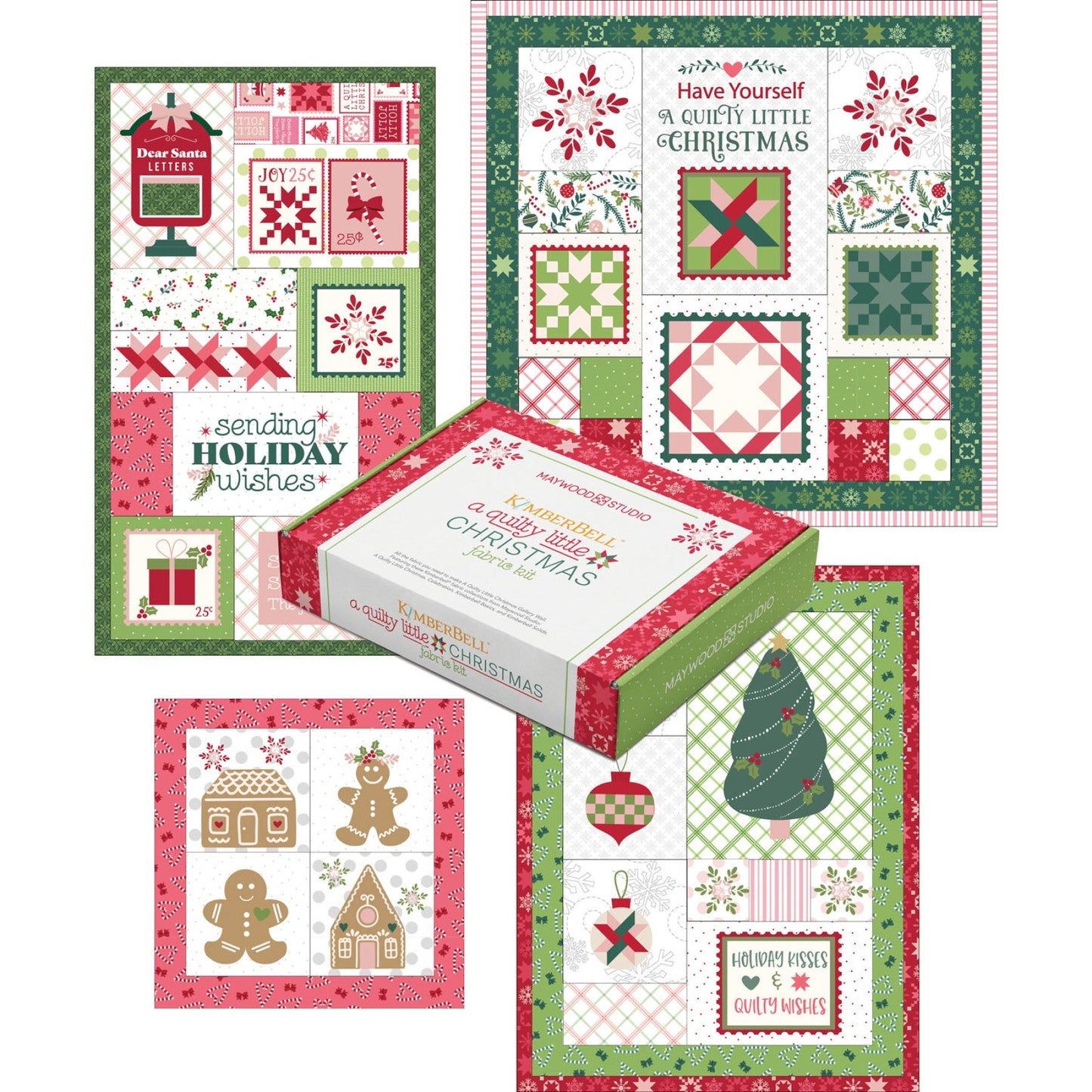 Kimberbell A Quilty Little Christmas Fabric Kit