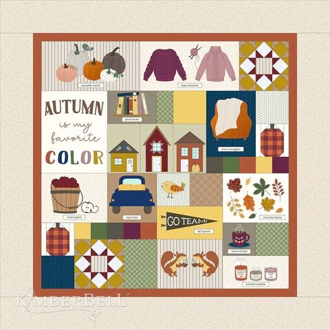 Kimberbell Falling For Autumn Embellishment Kit - Quality Sewing & Vacuum