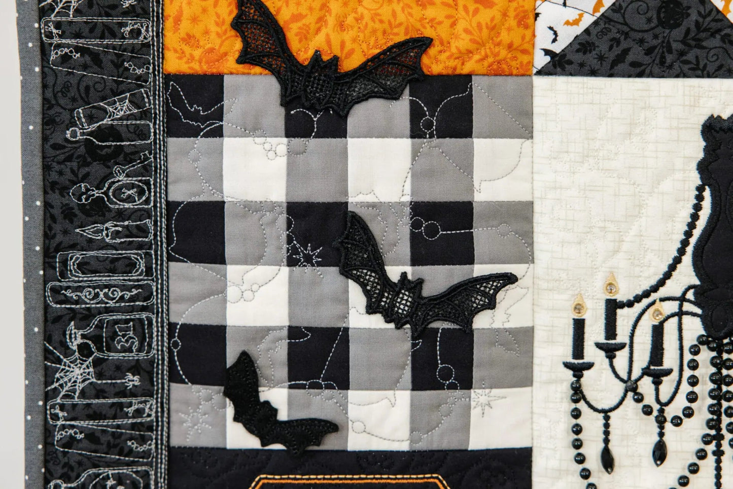 Kimberbell Pumpkins & Potions Ladder Quilt - Quality Sewing & Vacuum