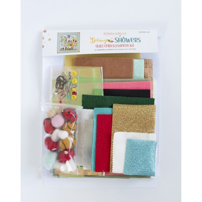 Kimberbell Spring Showers Embellishment Kit - Quality Sewing & Vacuum