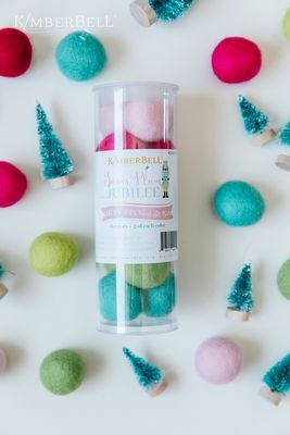 Kimberbell Sugar Plum Jubilee Wool Felt Balls,,,,