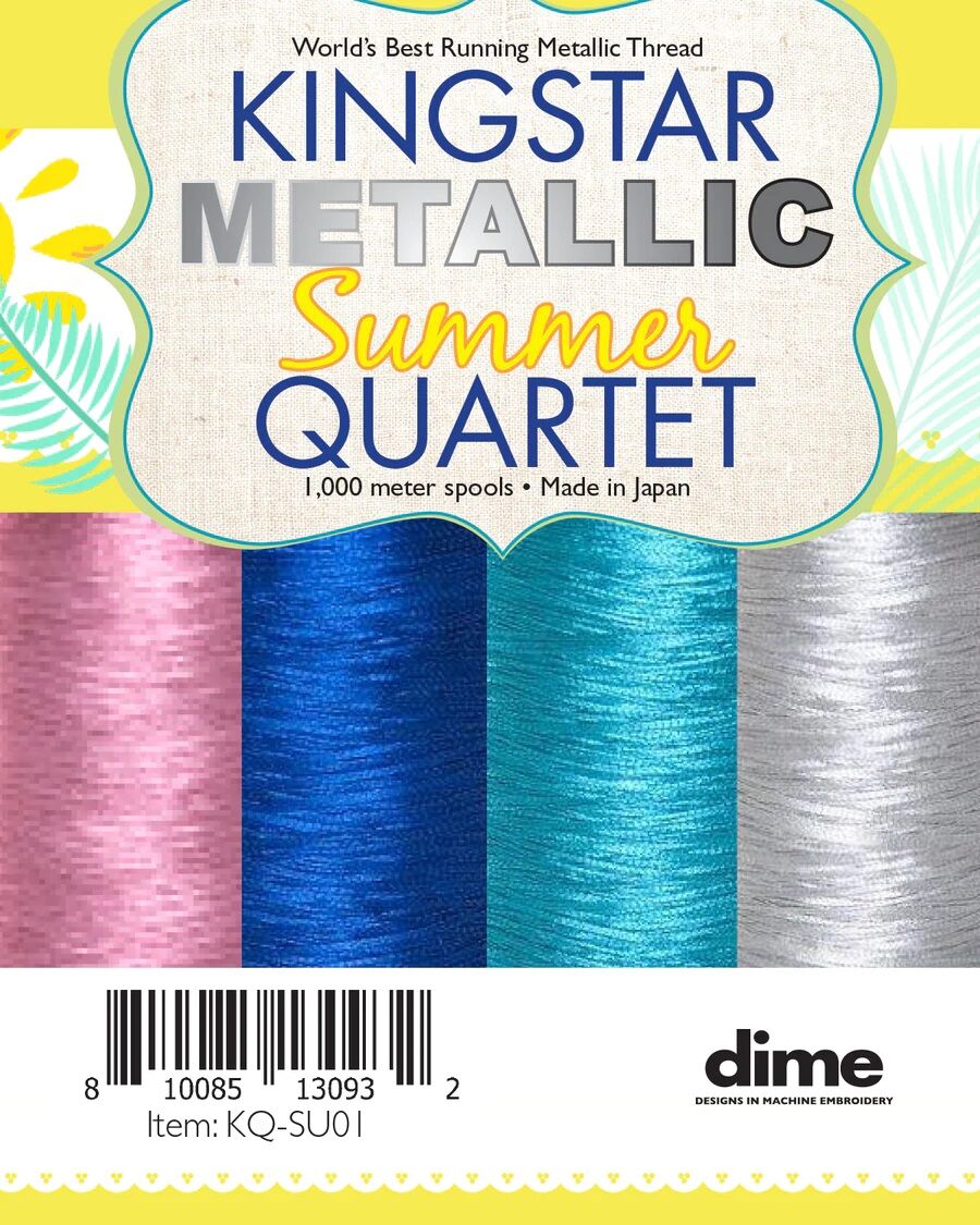 Kingstar Metallic Summer Quartet 1,000 Meter Spools