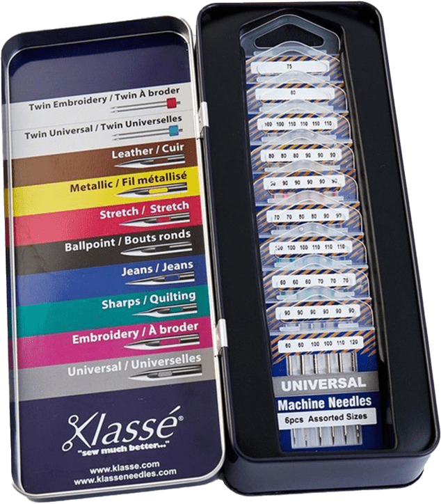 Klasse Needle Tin with 10 packs of Needles