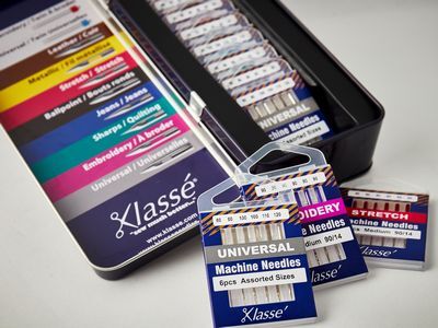 Klasse Needle Tin with 10 packs of Needles