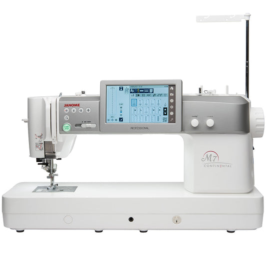 Janome Continental M7 Professional Sewing and Quilting Machine - with FREE Gift (M7TROLLEYCASE)