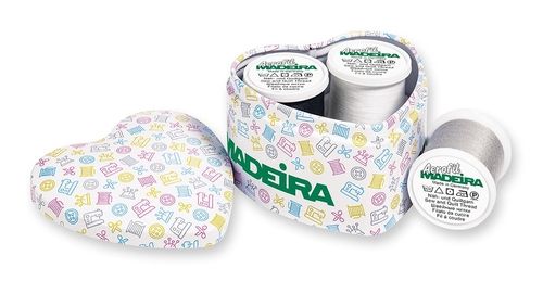 Madeira Heart Box with Thread | Quality Sewing