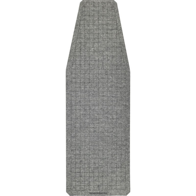 Maywood Studio Wool Ironing Board Mat with Grid