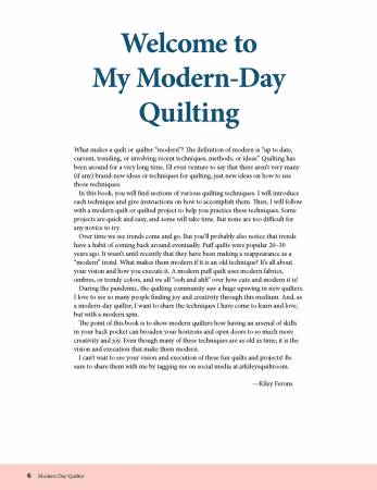 Modern Day Quilter Book