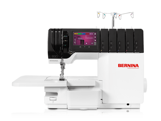 Bernina L 890 Overlock and Coverstitch Machine - with FREE Gifts (BBOS + MT2227BOA-KIT)