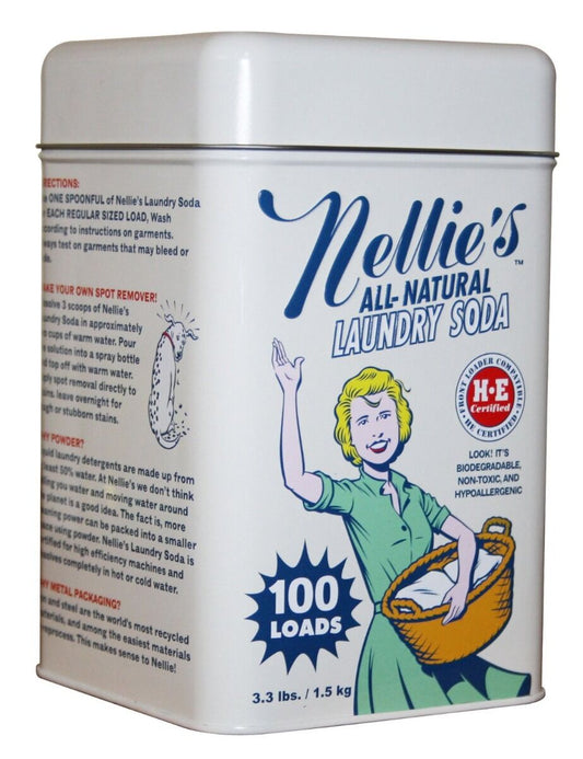 Nellie's 100 Load All Natural Laundry Soda - Quality Sewing & Vacuum