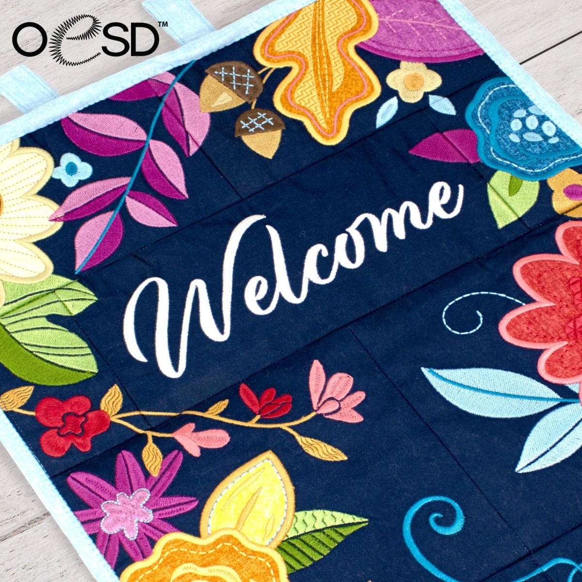 OESD Autumn Welcome Garden Flag