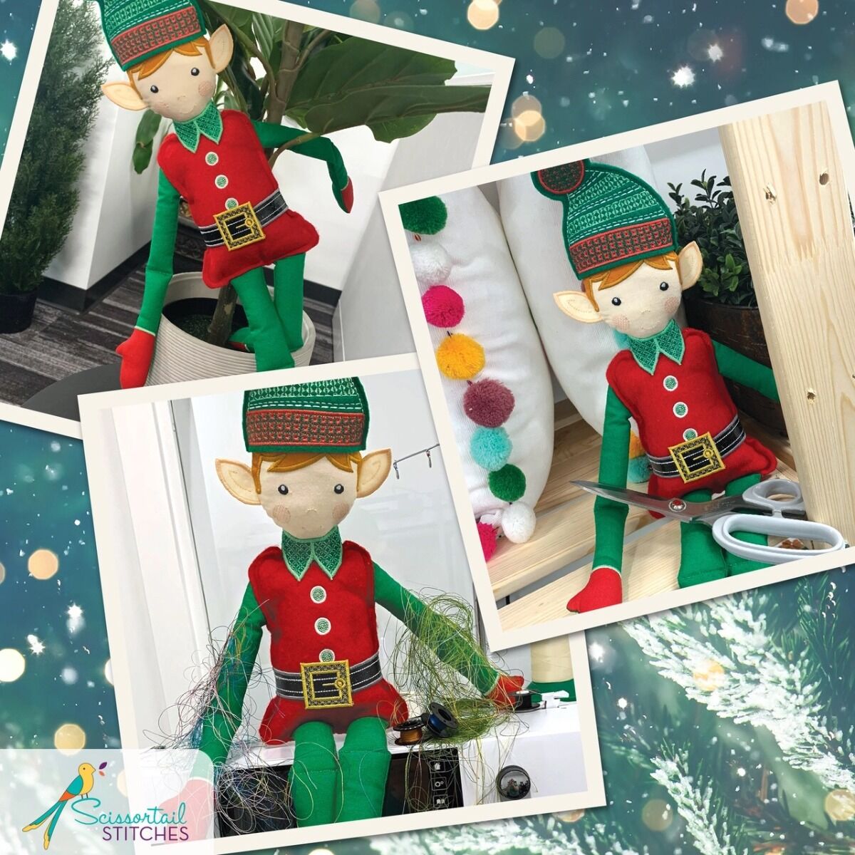 OESD Bobbin the Elf Embroidery Collection