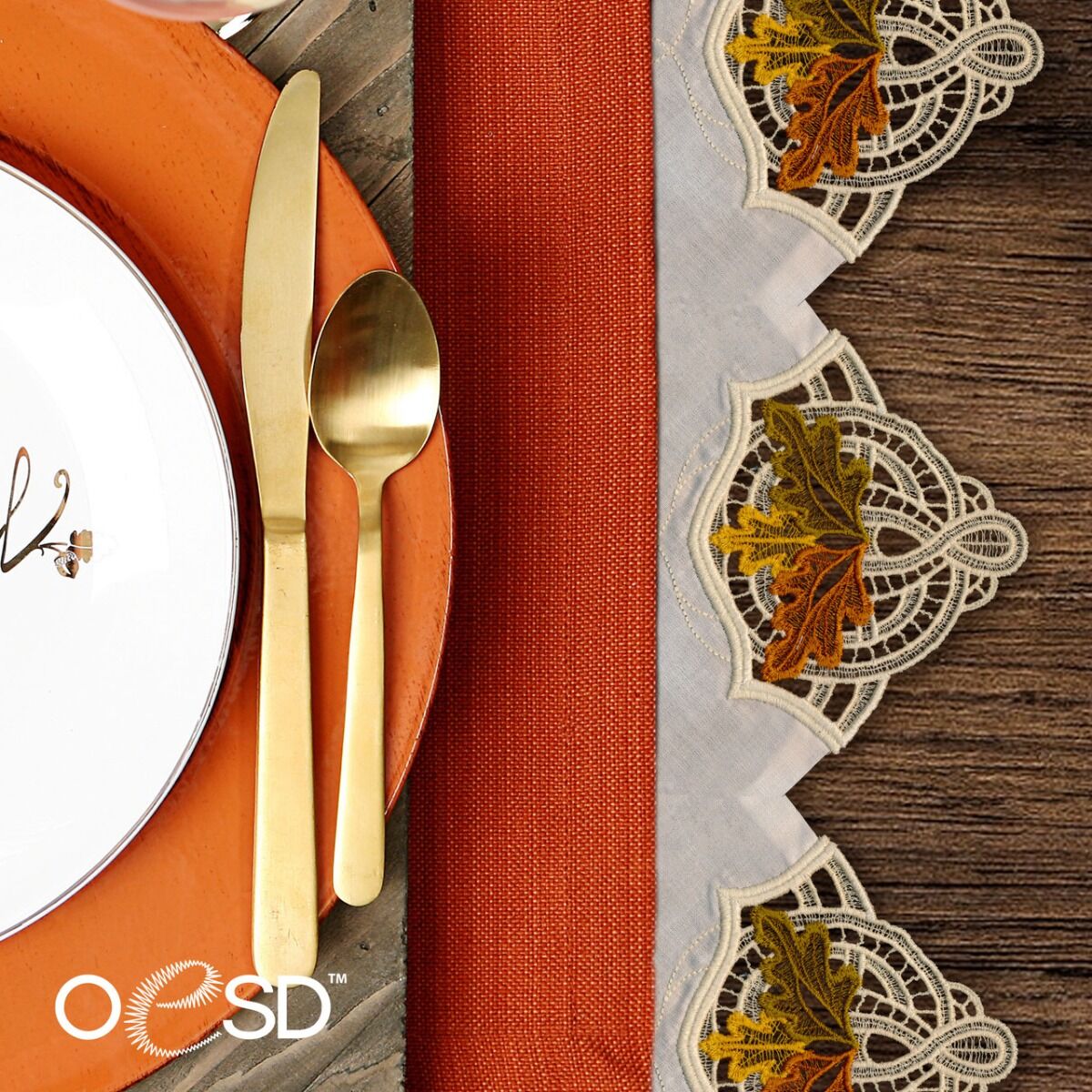 Disk OESD Buildable Doilies Autumn | Quality Sewing