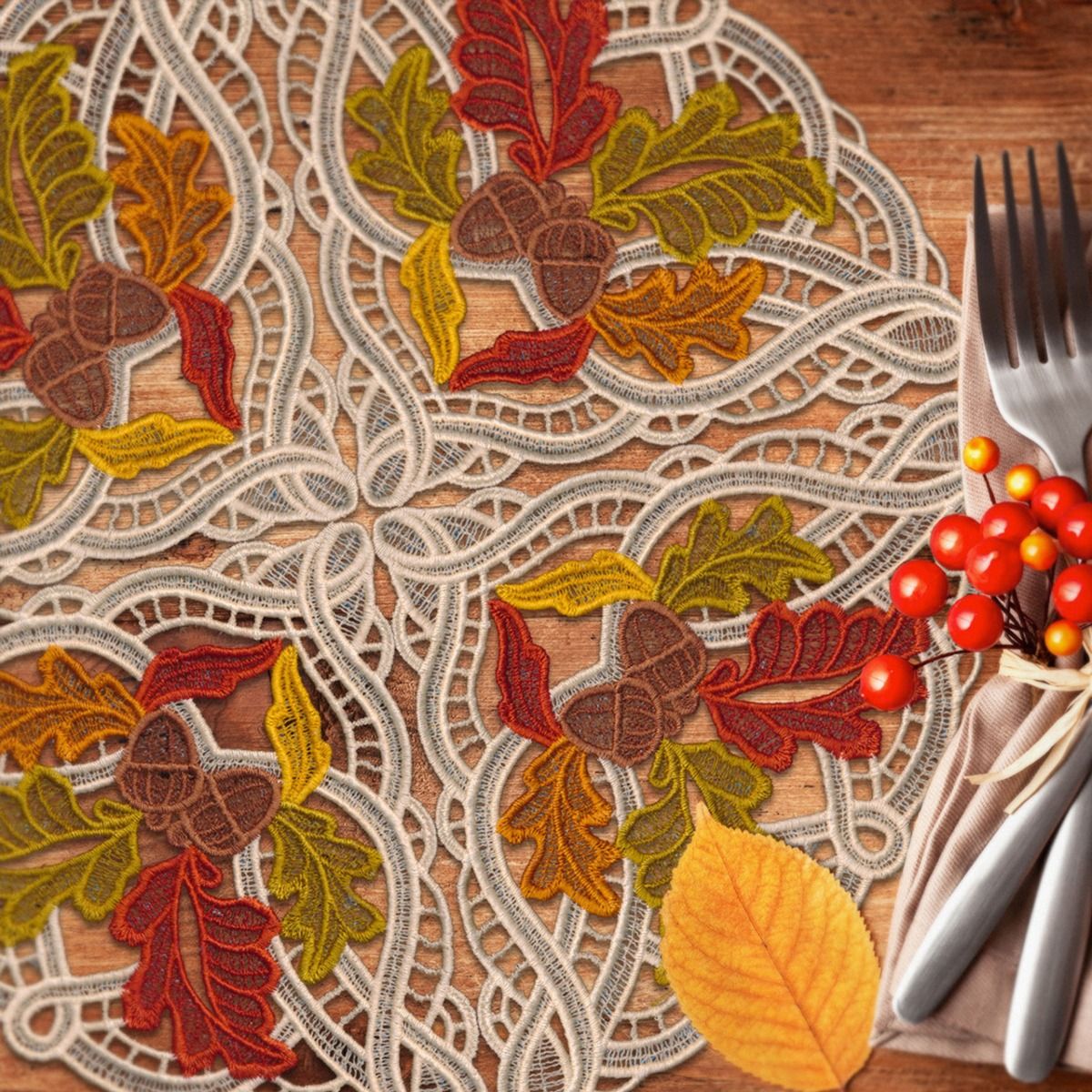 Disk OESD Buildable Doilies Autumn | Quality Sewing