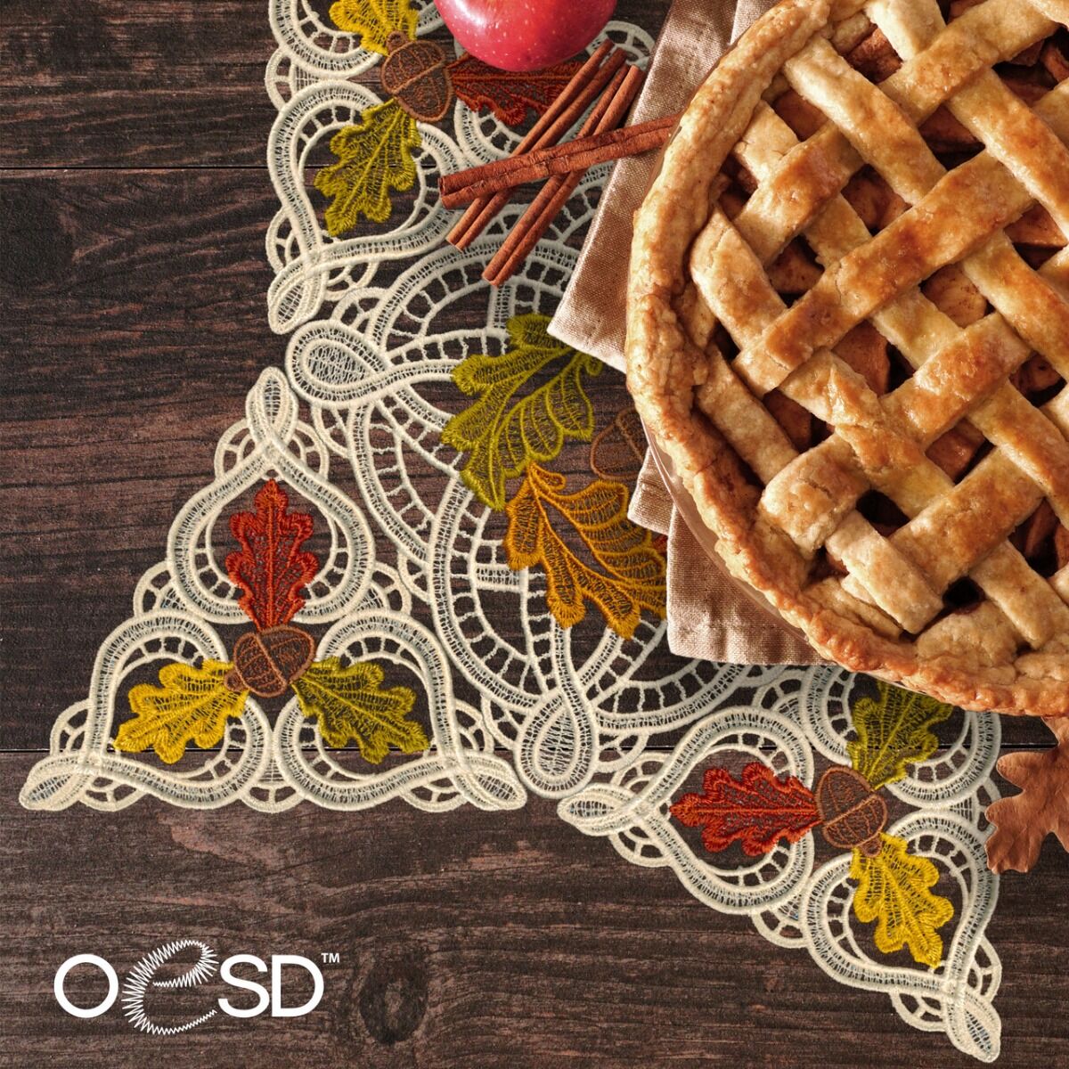 Disk OESD Buildable Doilies Autumn | Quality Sewing