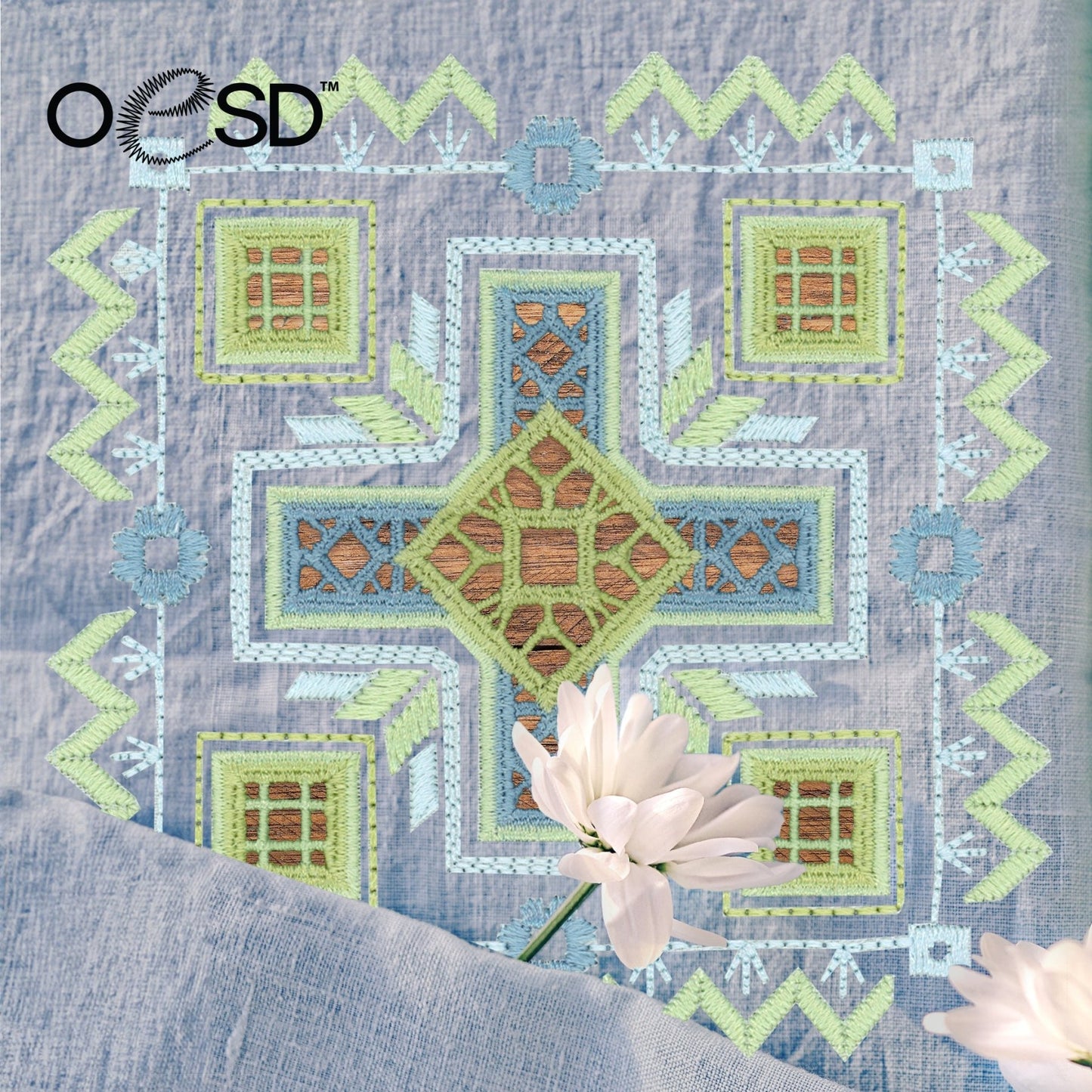 OESD Cutwork Crosses Embroidery Collection - Quality Sewing & Vacuum