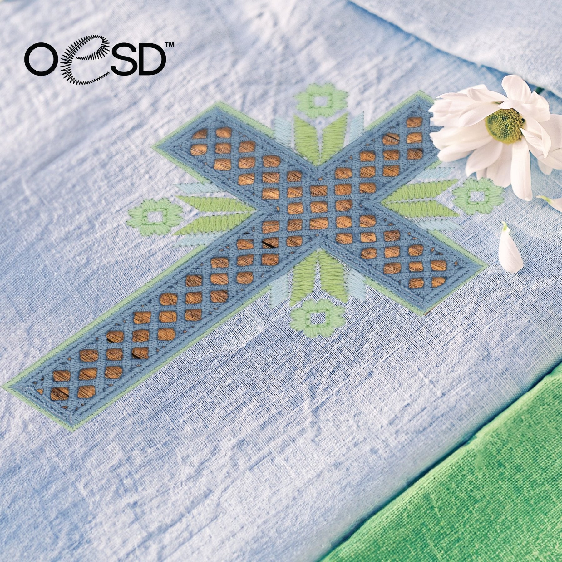 OESD Cutwork Crosses Embroidery Collection