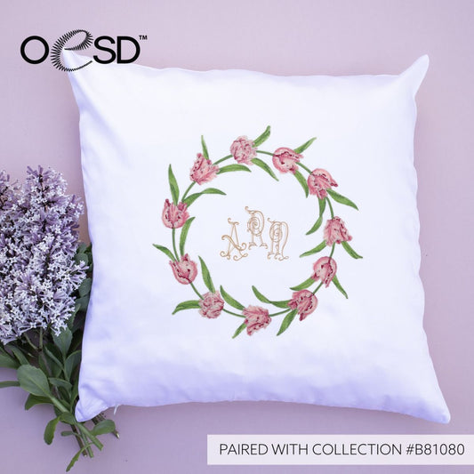 Disk OESD Evelyn's Etched Tulips | Quality Sewing