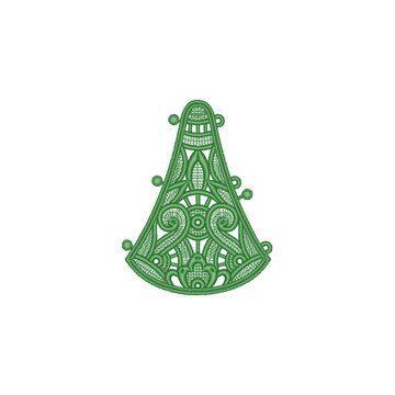 OESD Freestanding Christmas Tree w/Ornaments