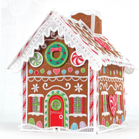 OESD Freestanding Gingerbread House