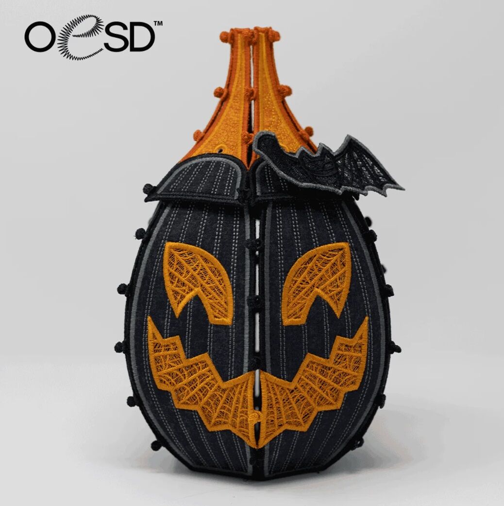 OESD Freestanding Jack-O-Lantern Pumpkin Patch Embroidery Designs | Quality Sewing