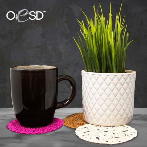 OESD Freestanding Lace Coasters